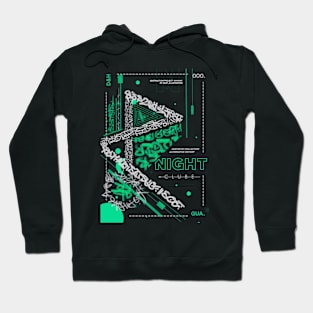 R graffiti Hoodie